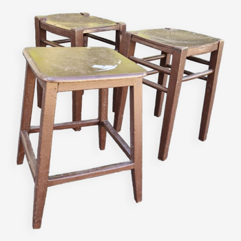 Set of 3 bistro stools