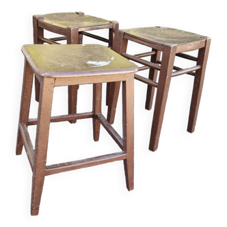 Set of 3 bistro stools