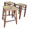 Set of 3 bistro stools