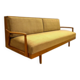 Karel Vyčital Sofa Bed, Vintage Czech 1960s