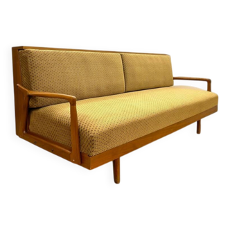 Karel Vyčital Sofa Bed, Vintage Czech 1960s