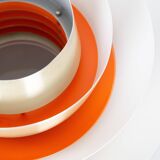 Danish vintage pendant lamp Verona by Svend Middelboe, Nordisk Solar, 1962