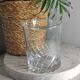 Molded glass ice bucket