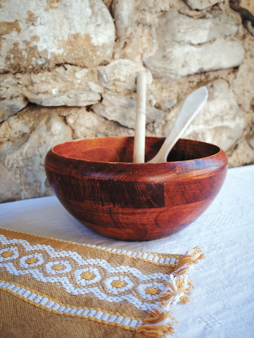 Mahogany bowl