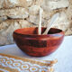 Mahogany bowl