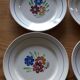 Set of 6 flat plates and 1 round dish KG Lunéville "Agnès"