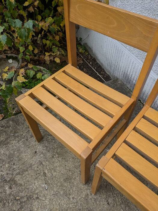 Pair of André Sornay style chairs