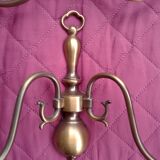 3 double brass appliques