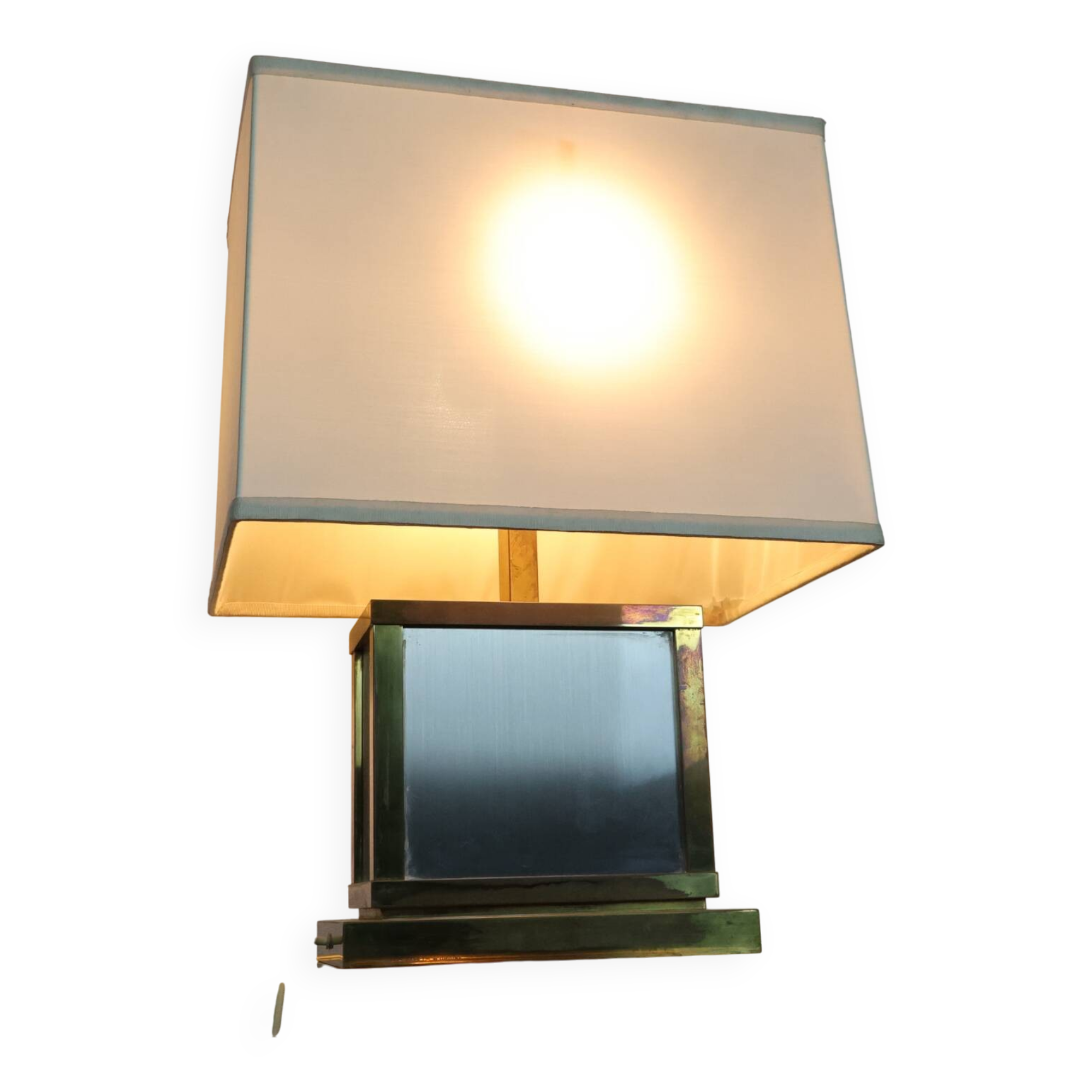 Liwan’s Roma Lampada Da Tavolo Hollywood Regency Ottone Design Italian