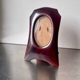 Art deco mahogany wooden frame