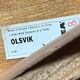 Table d'appoint vintage IKEA Olsvik en pin massif (Années 2000)