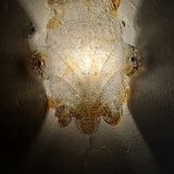 Applique murale en verre de Murano. Italie, années 1960.