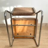 70s chrome and wool heater