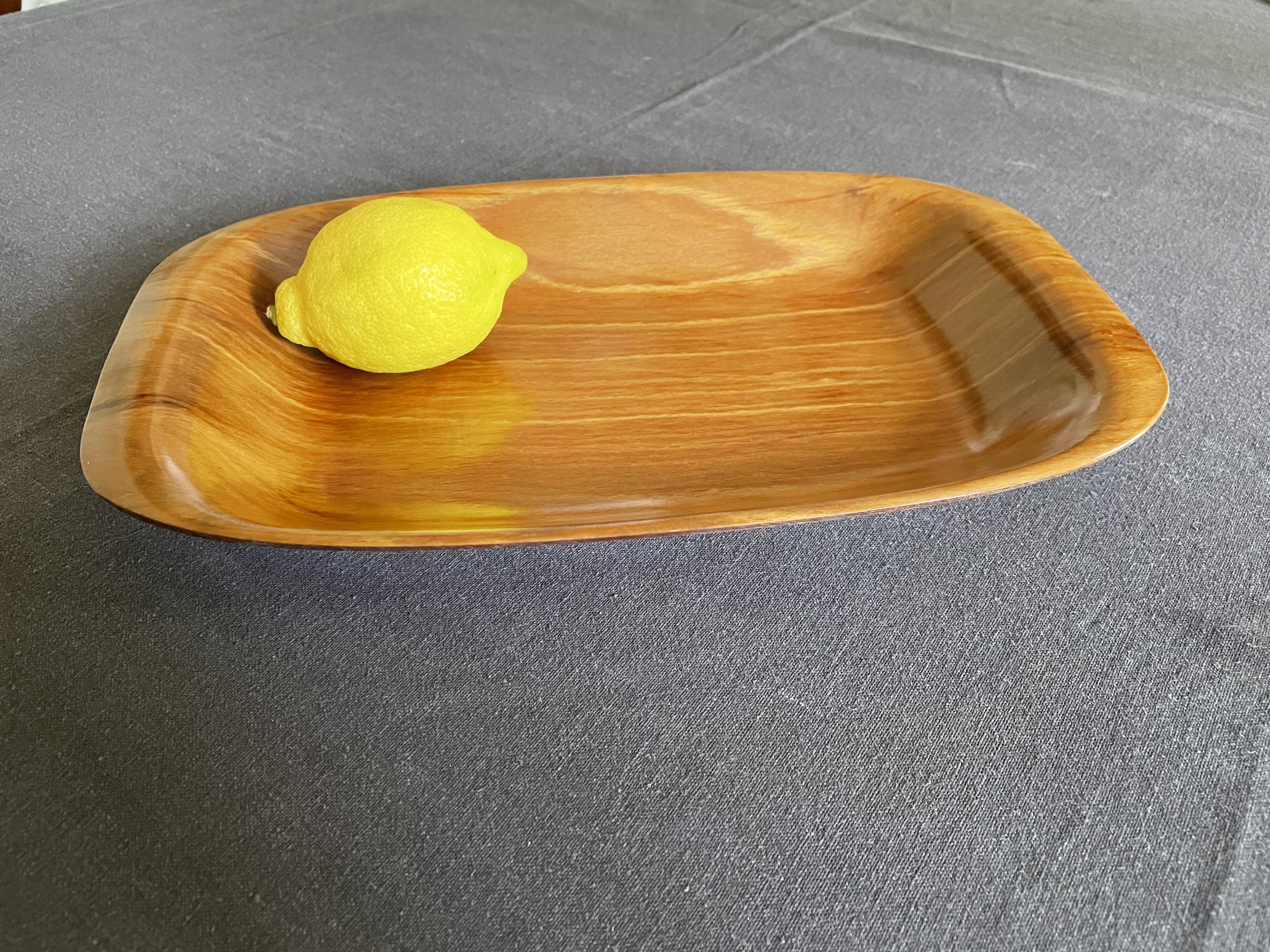 Thermoformed Scandinavian wood dish Gerling Sol Ohligs