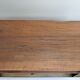 Shop display case shelf to lay in oak wood and old patinated pine