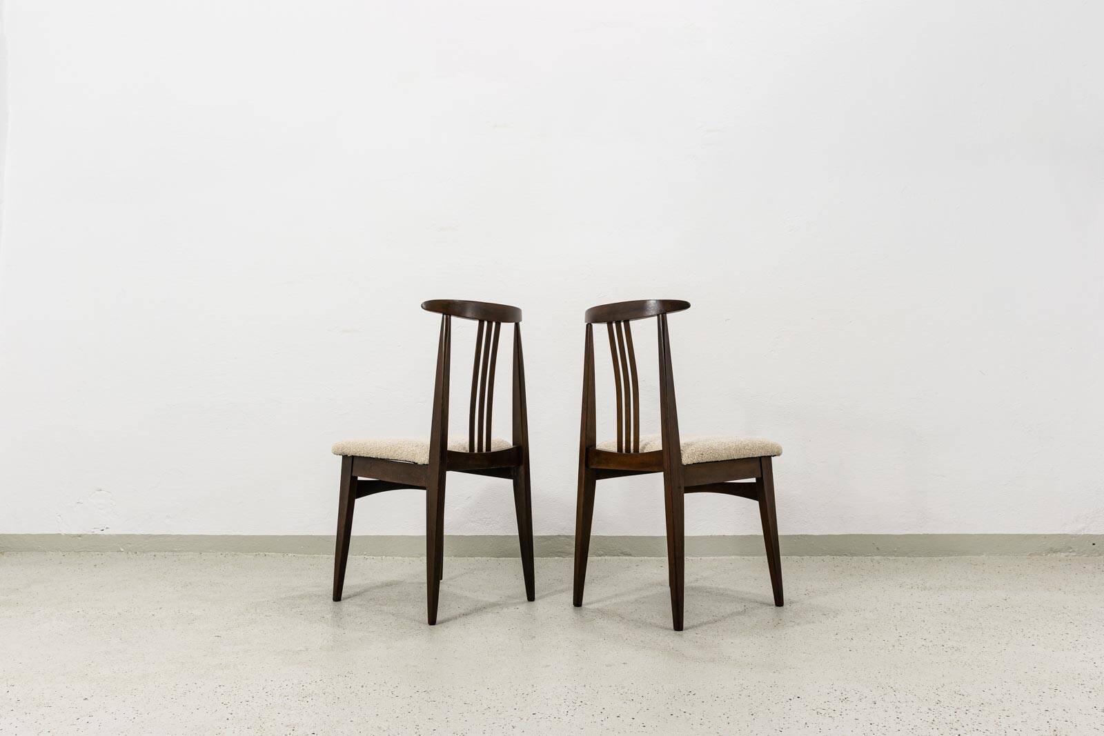 Vintage Dining Chairs Designed By M. Zieliński, 1960's, Set Of 4