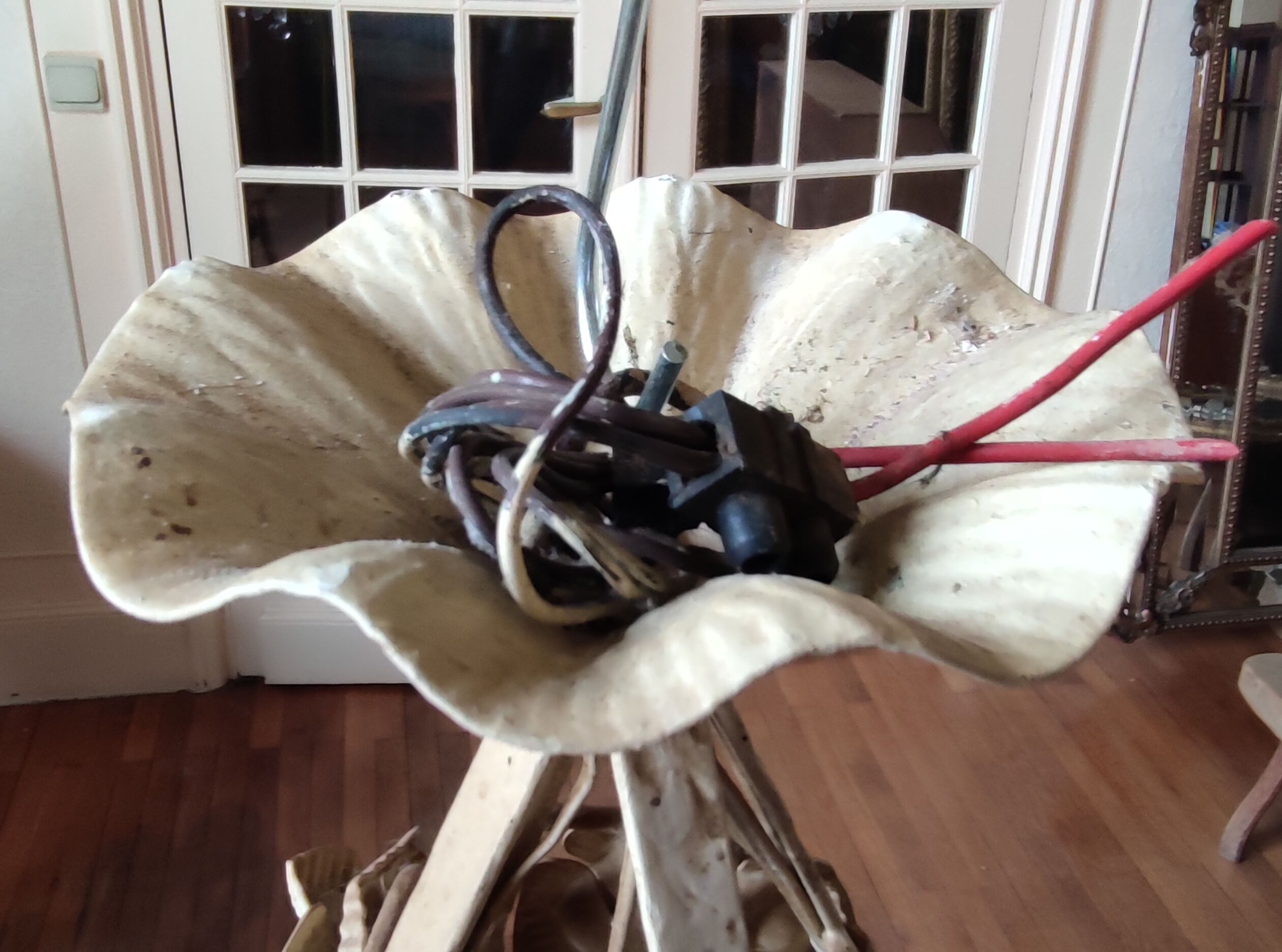 Chandelier Murano bunches of grapes