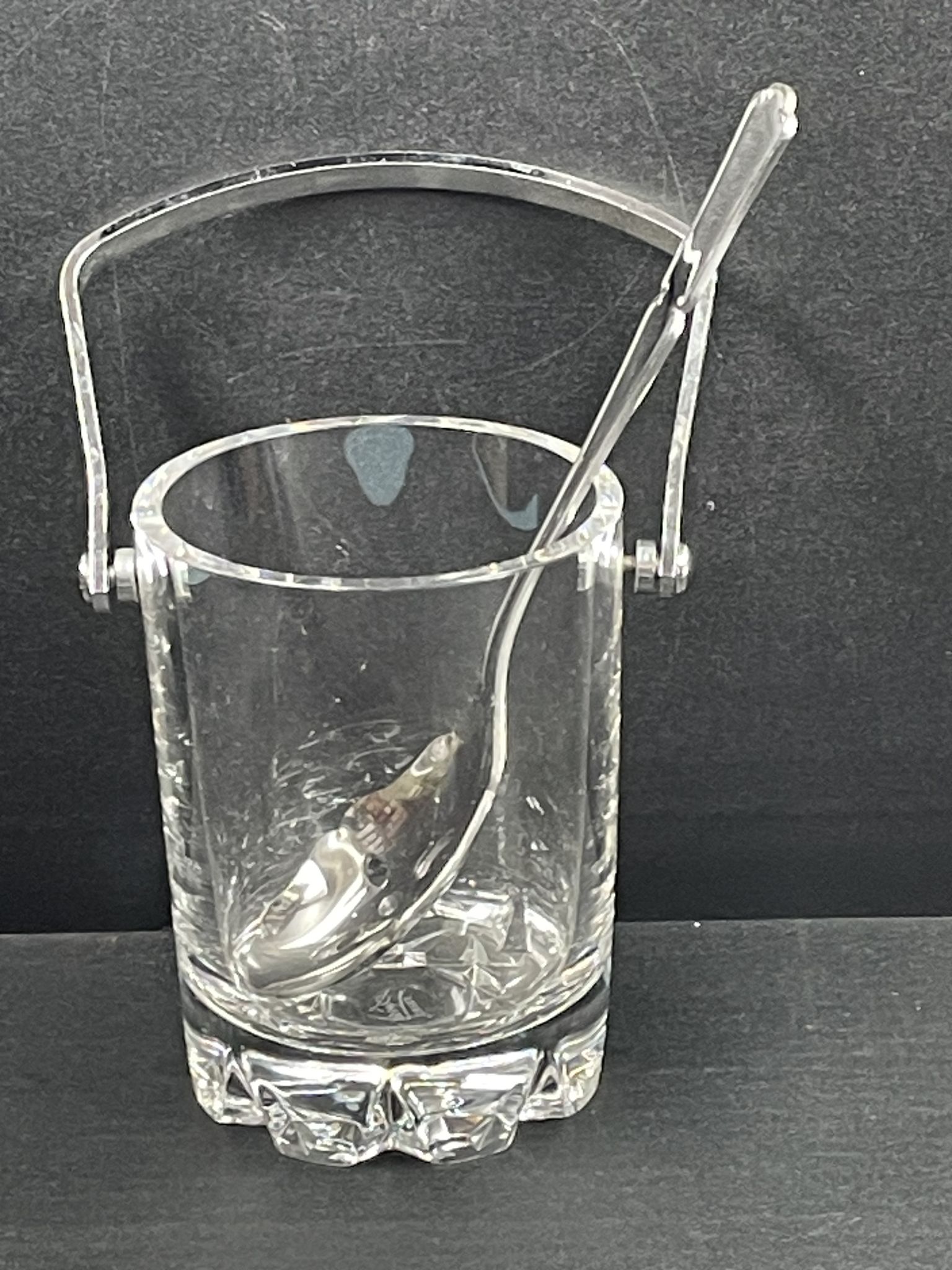 Ice bucket, vintage, Sèvres France, ice cubes, 13 x 10 cm, 1 kg, ice bucket