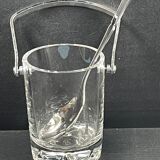 Ice bucket, vintage, Sèvres France, ice cubes, 13 x 10 cm, 1 kg, ice bucket
