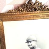 Napoleon III brass frame 30X21 cm