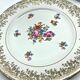 12 flat plates made of Limoges porcelain