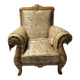 Louis XV Rococo style armchair