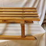 Old solid wood sled 103 cm