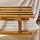 Ancienne luge en bois massif 103 cm