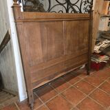 Old oak headboard