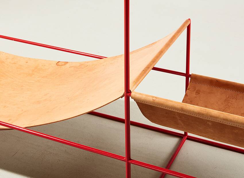 Muller & Van Severen Early Duo Seat + Lamp Belgium 2011