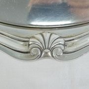 Round silver metal vegetable, Victor Saglier