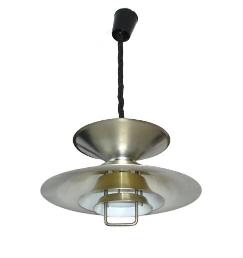 Scandinavian pendant lamp, 1970s