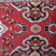Handmade antique Persian Malayer runner rug 77cm x 382cm, 1920s