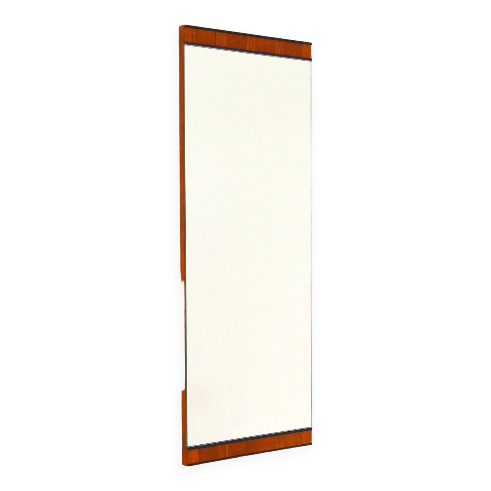 Scandinavian teak mirror 1960