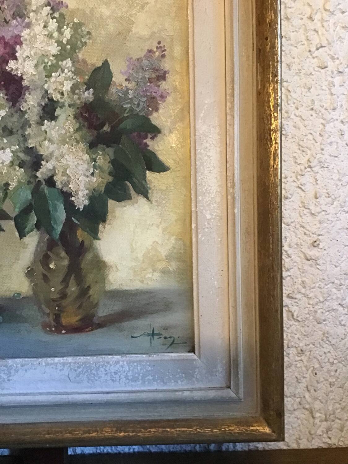 Peinture fleurs