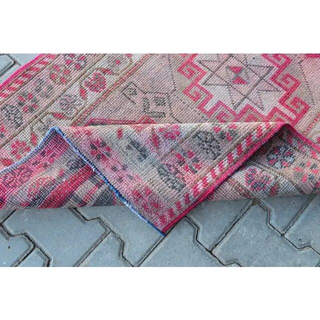 1940s Turkish Long Hallway Runner  89x360