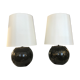 Paire De Lampes Boule Créations Mathias