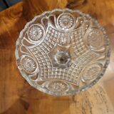 Glass footed cup