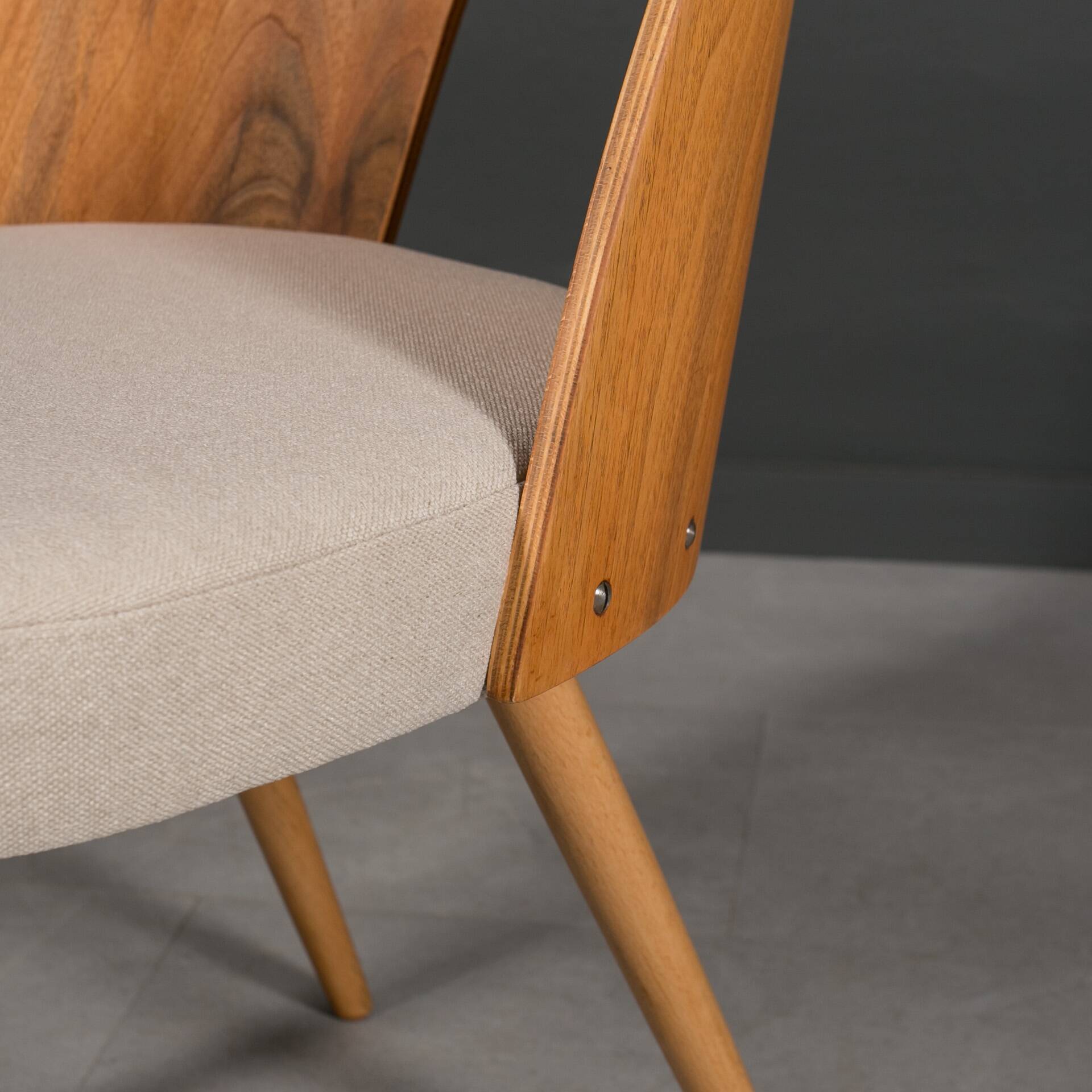 Set of 8 dining chairs by A. Šuman, 1960s