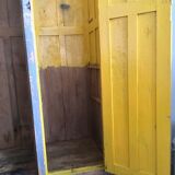 Old wooden cabinet 2 doors