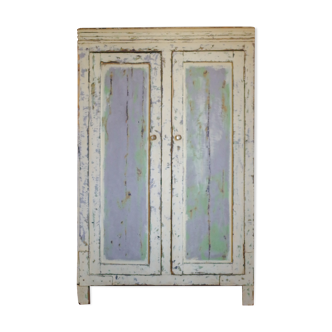 Armoire parisienne patinée