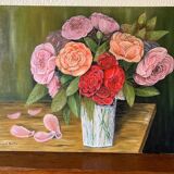 Painting The Bouquet of Roses from the Garden