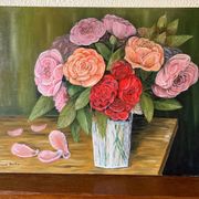 Painting The Bouquet of Roses from the Garden