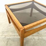 "Reverso" Coffee Table Structure – New Bronze Glass