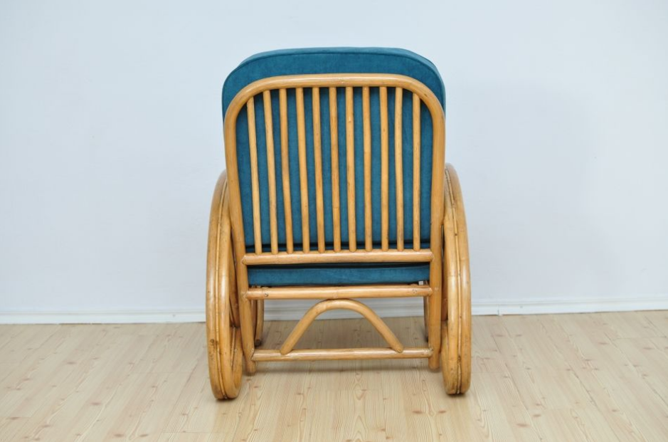 Mid Century garden rattan Armchair, 1960s