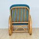 Mid Century garden rattan Armchair, 1960s