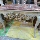 Console en marbre, XIXème s.