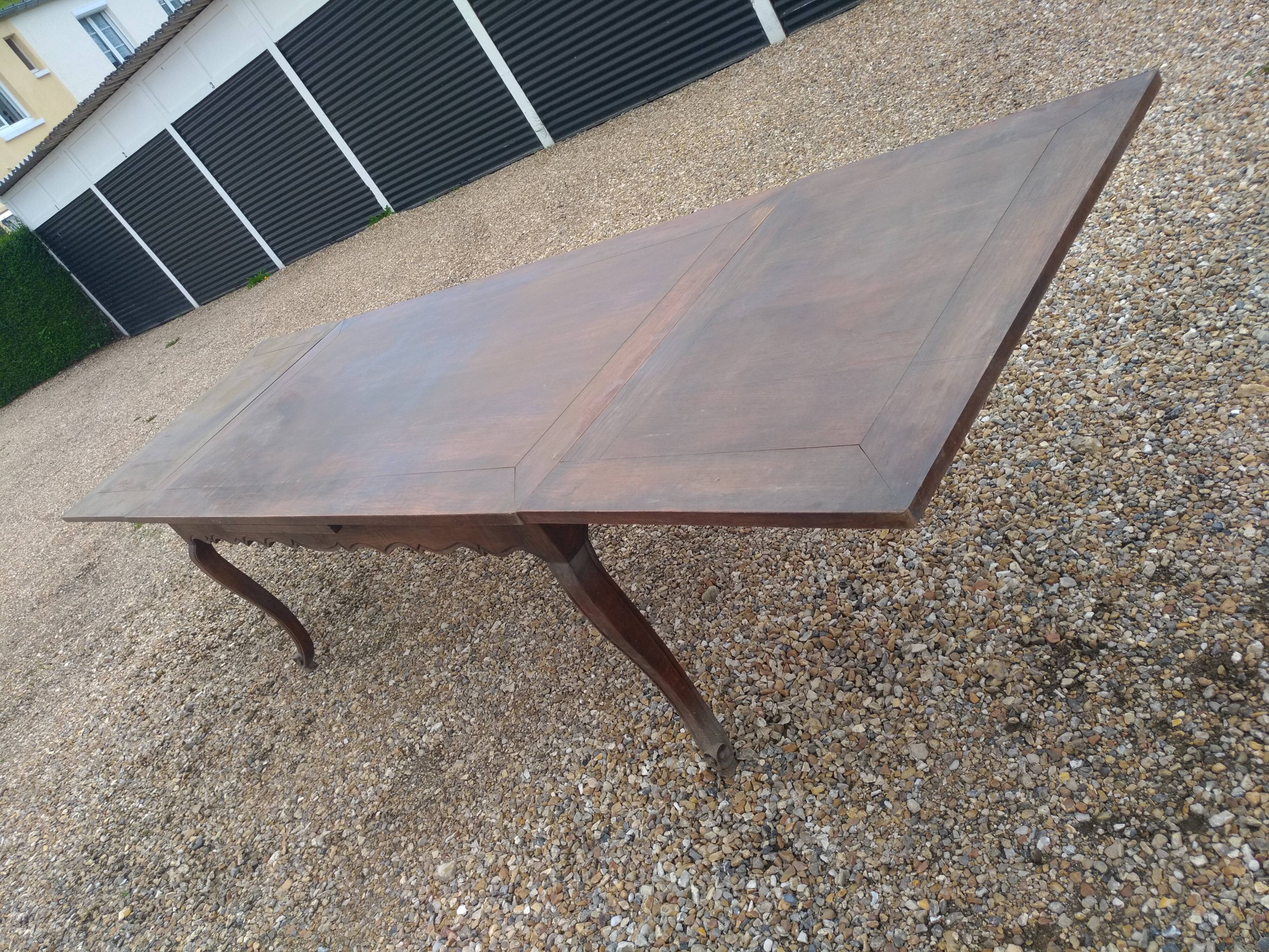 Very large old Italian table