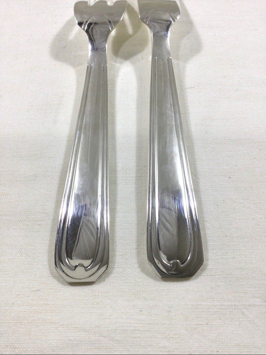 12 art deco fish cutlery