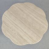 80s travertine coffee table
